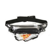 USC Trojans Pennant Print Macki Clear Fanny Pack